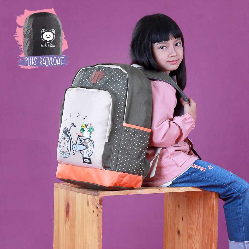 12 Model - Tas backpak anak Ransel punggung sekolah bahan premium Original