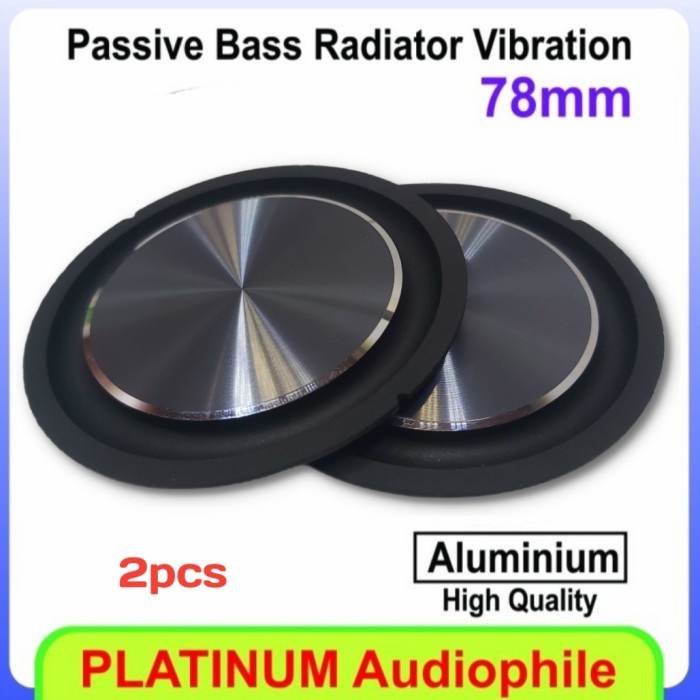 2pcs Passive Bass Radiator 3 inch 78mm