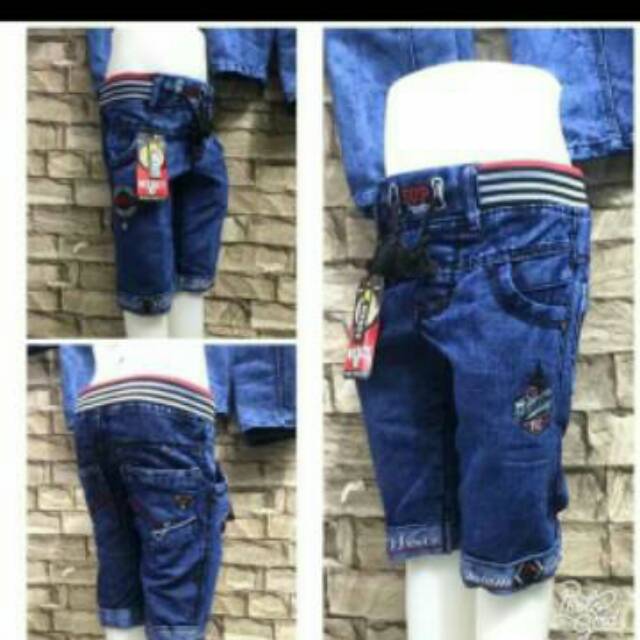 Jeans Anak Cowo pasangan kaos distro Gugel Kids