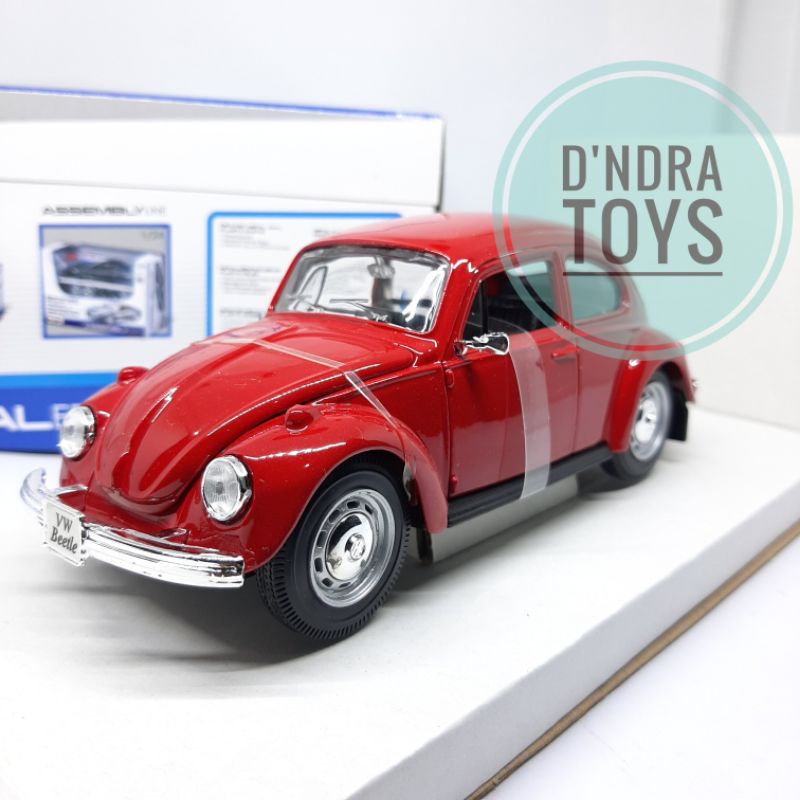 MINIATUR DIECAST MOBIL VW KODOK Diecast Maisto Volkswagen Beetle Harga Murah