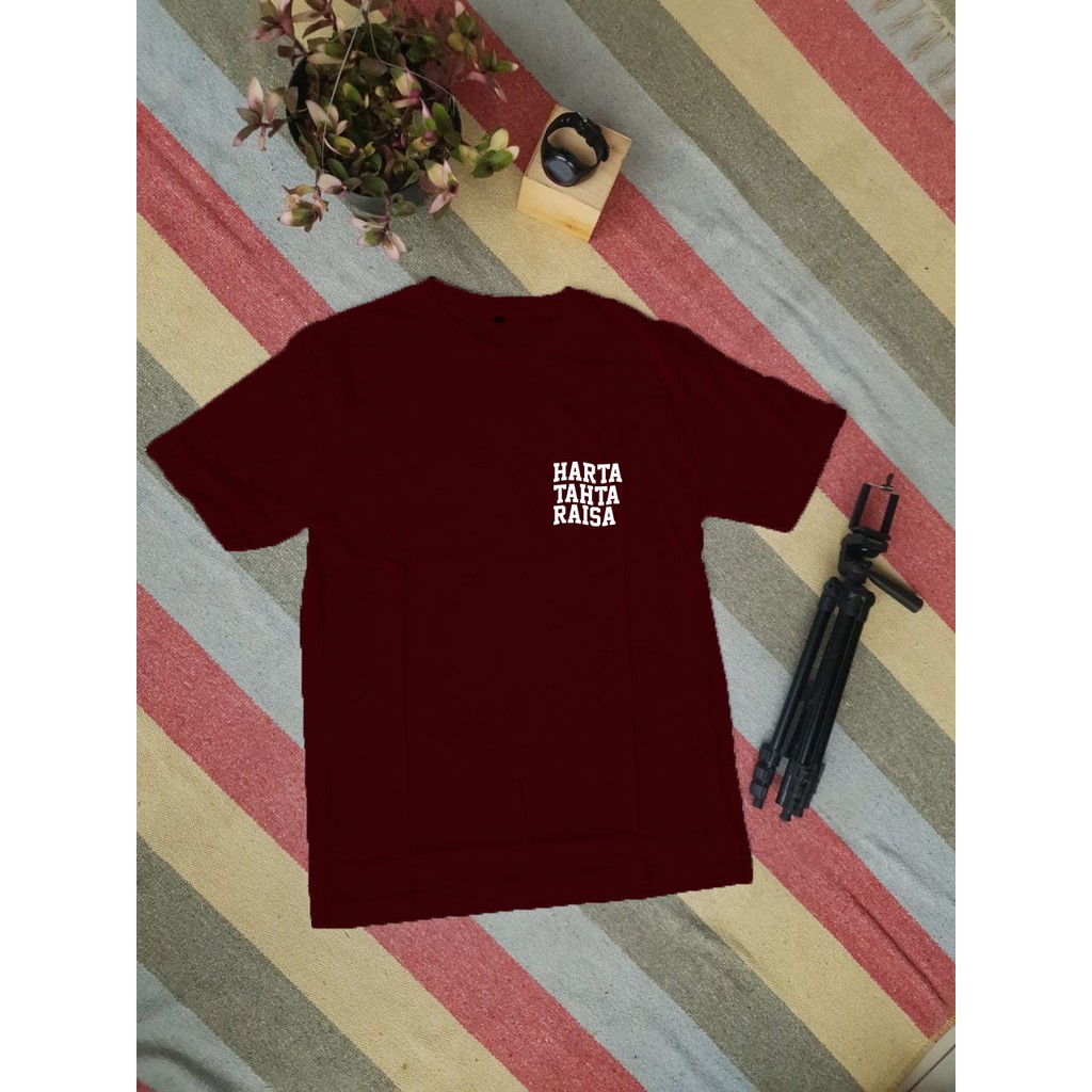 Custom Kaos Harta Tahta Pria / Wanita