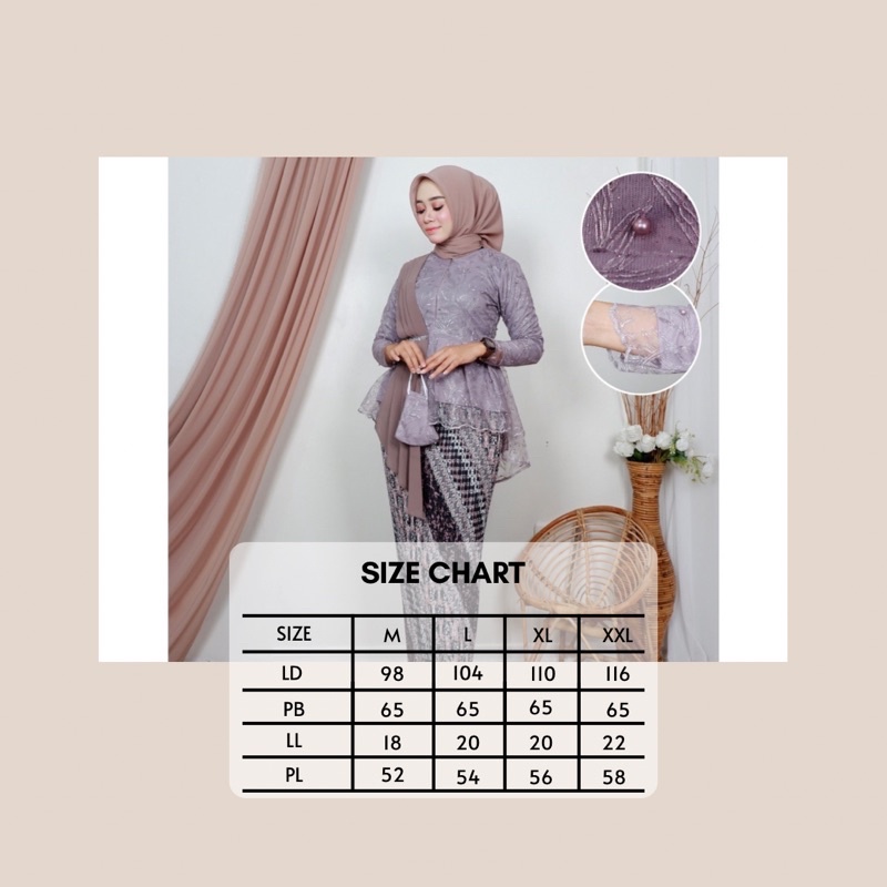 EK-> AURORA SELENDANG - ATASAN KEBAYA - KEBAYA WISUDA - KEBAYA MODERN - KEBAYA SELENDANG - KEBAYA - KEBAYA TERBARU - KEBAYA TERLARIS - KEBAYA MURAH - ATASAN KEBAYA BRUKAT-4