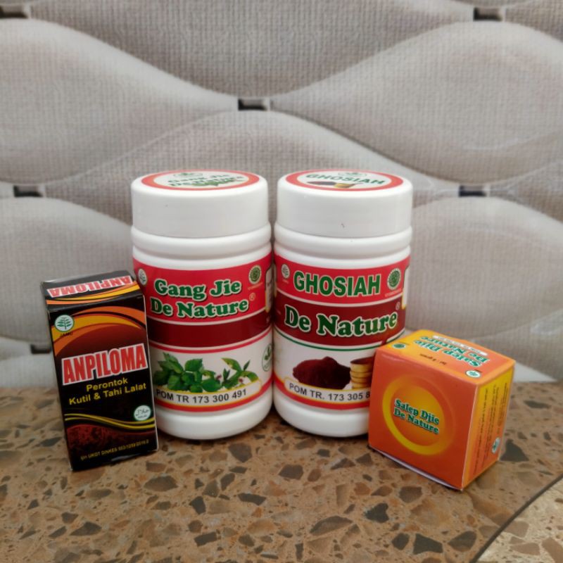 OBAT PERONTOK KUTIL HPV - OBAT JENGGER AYAM DE NATURE