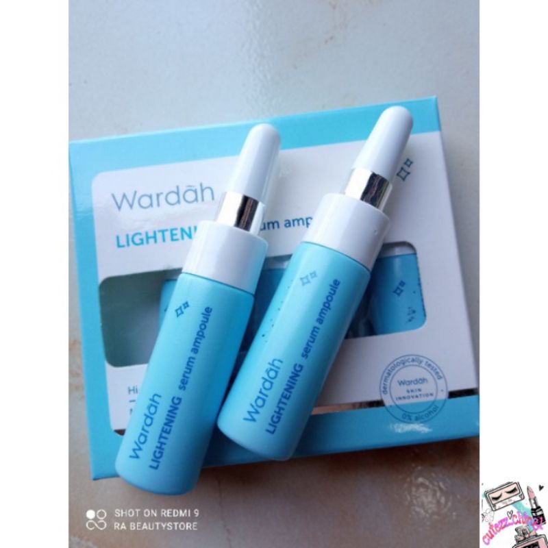 ☃Cutezz_Ching1☃Wardah Lightening Serum Ampoule(1kotak isi 5pcs)