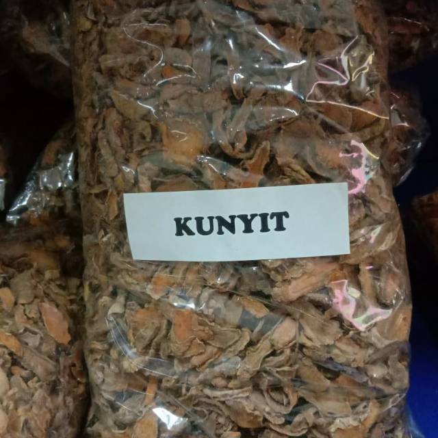 

KUNIR kering rajang