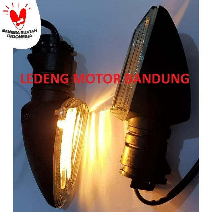 Lampu Sen NVL Vixion New Scorpio R15 MX-King Byson Fi Sein Assy Sign