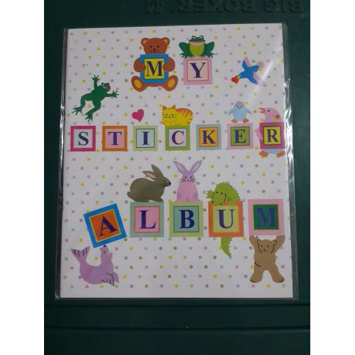 

Buku Stiker / My Sticker Album Book / Stationery