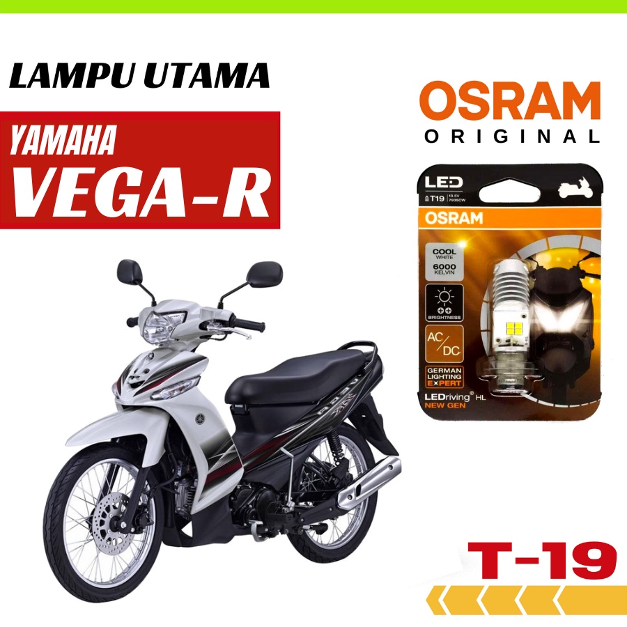 LAMPU DEPAN LED MOTOR VEGA R ORIGINAL OSRAM AC/DC