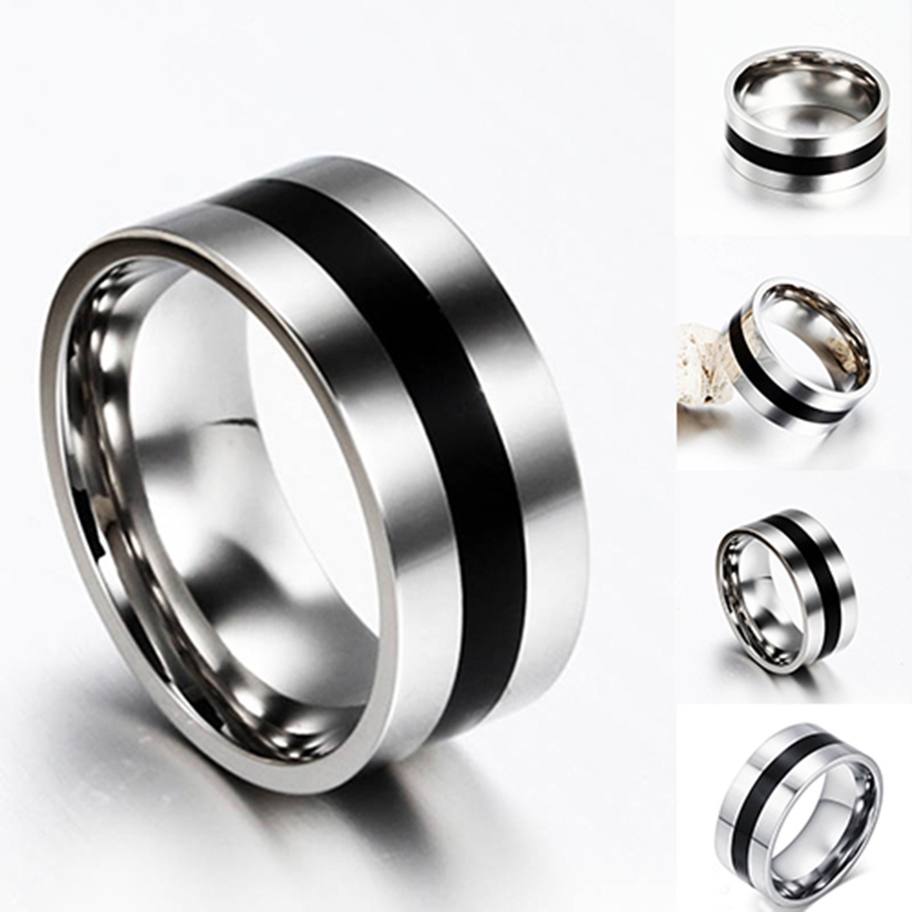 Hu Hu Hu Hu Hu Alat Bantu Pasang Kacamata♡ Cincin Bahan Stainless Steel Untuk Pria Dan Wanita