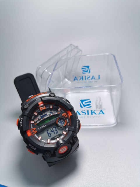Jam Tangan Pria / Wanita LASIKA 615 anti air bisa berenang