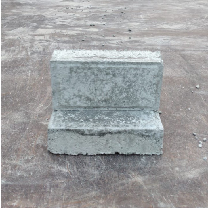 AJB - Paving Blok Taman Persegi Press Manual Polos 10x20x5 / Bukan Paving Block 3D / Kon Blok
