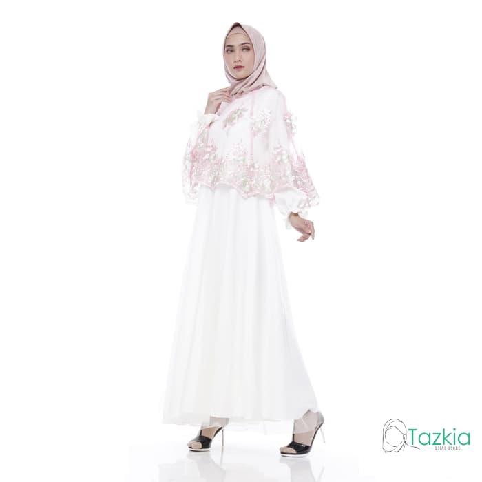 RQ 042 COD Baju Gamis Syari Wanita Terbaru Dress Lebaran 2021 Murah Fashion muslim Wanita Kekinian