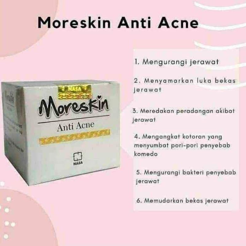 Moriskin Anti Acne Nasa