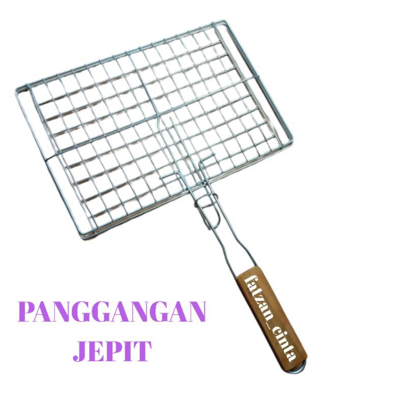 PANGGANGAN JEPIT PANGGANGAN IKAN ,ALAT UNTUK MEMANGGANG