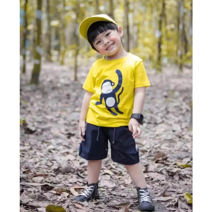 SETELAN BAJU ANAK CROOS KID MONKEY SIZE 1-5 TAHUN TERLARIS BAHAN KATUN NYAMAN DAN NYAMAN DI PAKAI/ COD ATAU BAYAR DITEMPAT