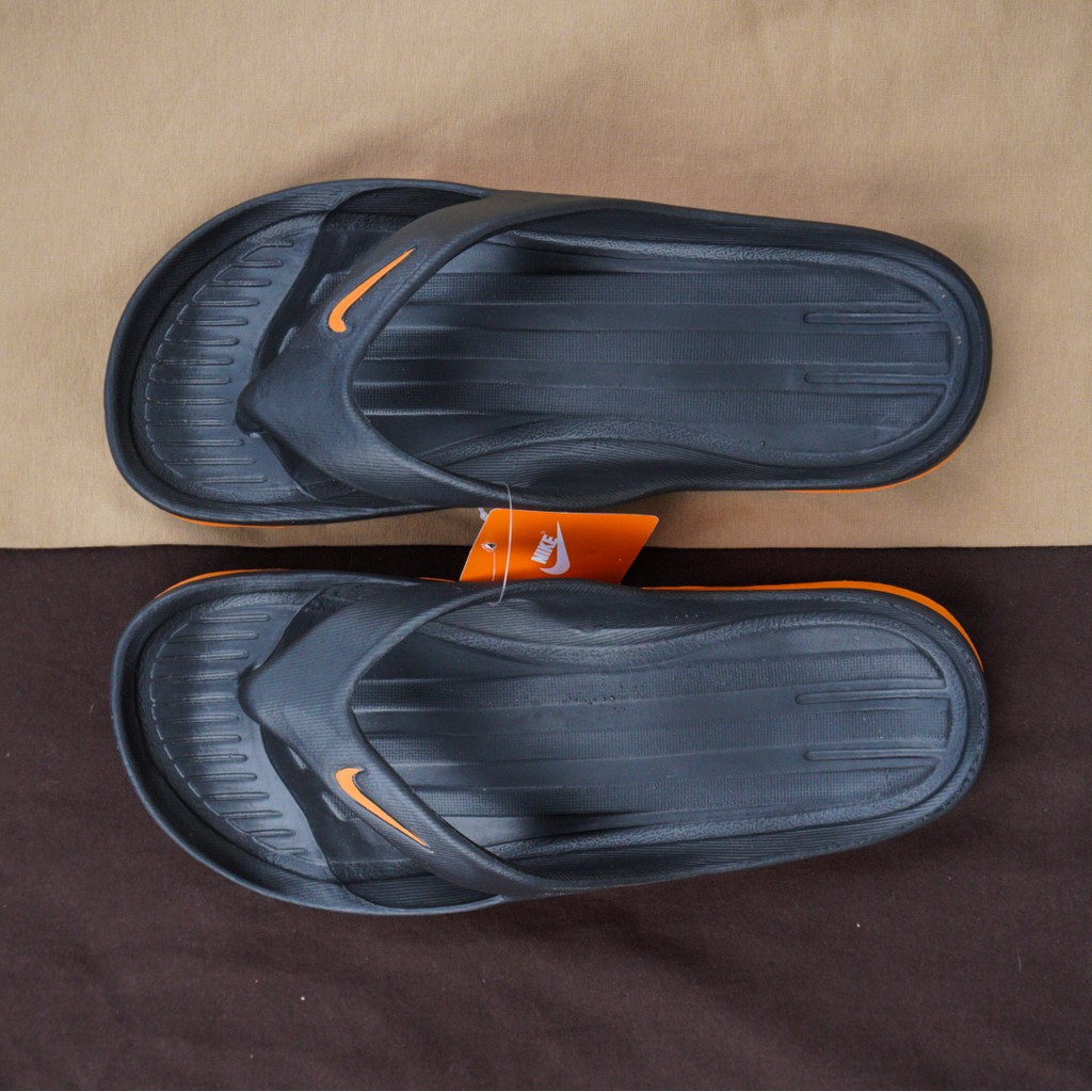 BISA COD !!! Sendal Pria Distro Jepit Nike Duramo Orange Terbaru Casual Surfing terbaru Terlaris