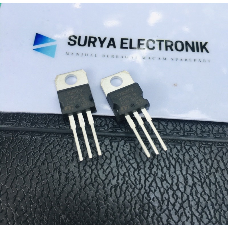 ic Regulator L7806 / L 7806 / L7806CV Asli