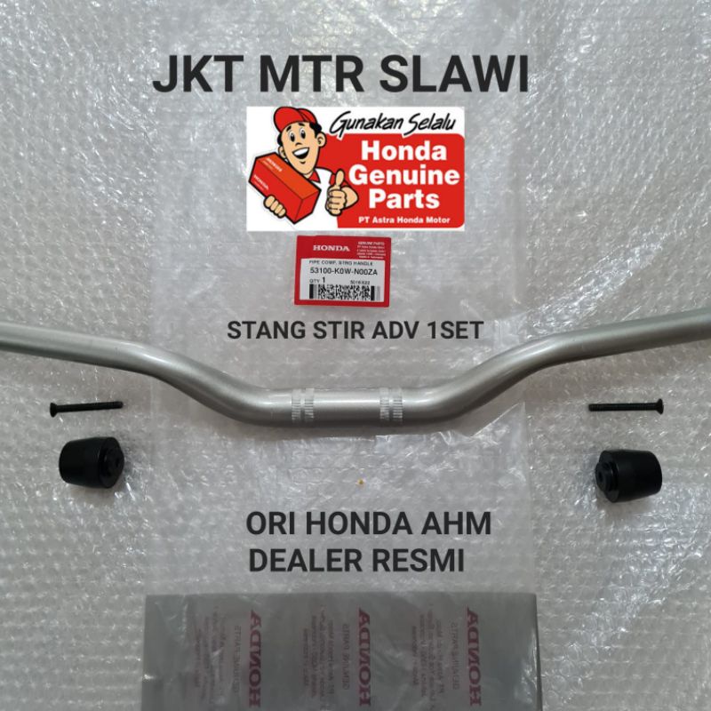 53100-K0W-N00ZA stangstir, stang stir, jalu, baut jalu adv 1set ori honda ahm asli honda