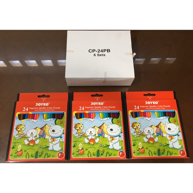 

Pensil warna joyko 24 warna ( CP 24 PB)