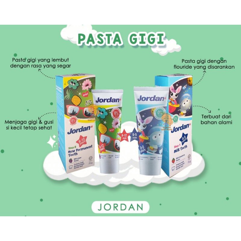 Jordan Pasta Gigi Anak Step 2 (6-12 tahun ) 75gr