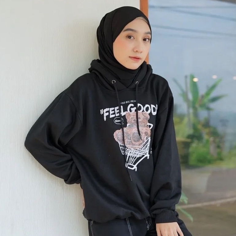 Feel Good Hoodie - Jaket Hoodie Unisex Kekinian