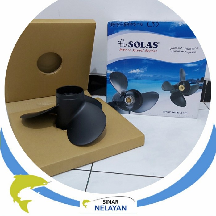 Propeller / kipas Solas untuk mesin tempel Tohatsu 40pk-50pk