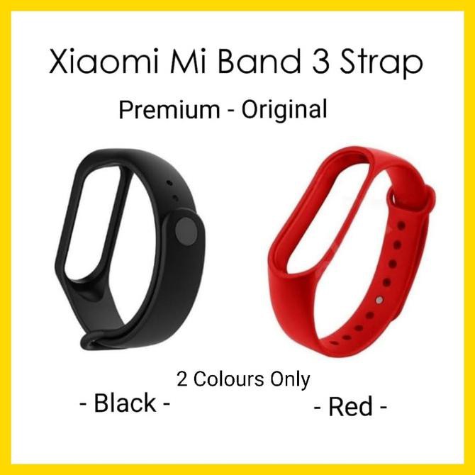 XIAOMI STRAP MI BAND 3 ORIGINAL XIAOMI - HITAM 2807