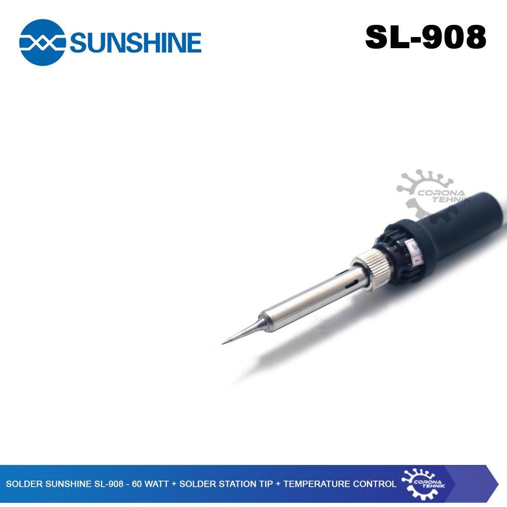 SL-908 - Solder Sunshine - 60 Watt + Solder Station Tip + Temp Control