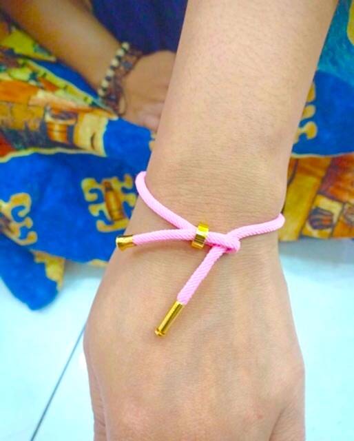 Fourfashion Gelang tangan wanita / lapis emas / yaxiya / xuping /emas hongkong