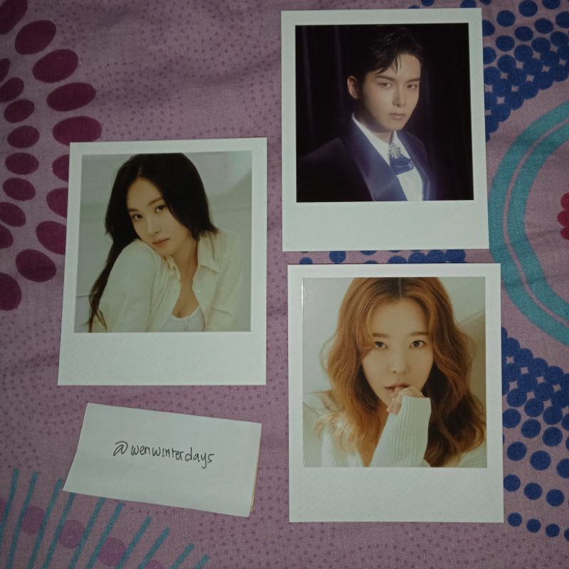 POLAROID POLA SNSD GIRLS GENERATION OH GG SUNNY YURI SG22 22 SG 21 PHOTOPACK SUPER JUNIOR RYEOWOOK P