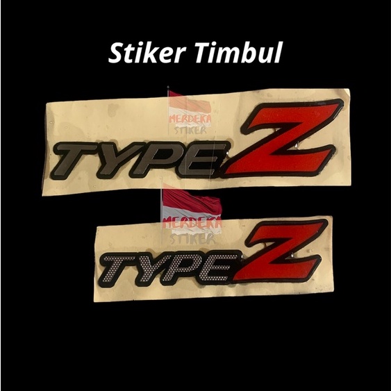Emblem Honda City Tulisan Type Z / Emblem Tulisan Type Z Stiker Mobil Timbul