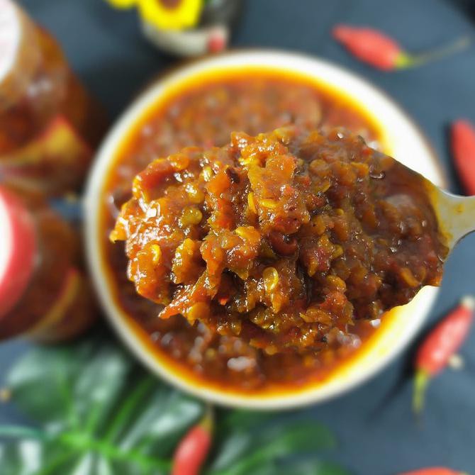 

Y61S Sambal Ikan Roa Khas Manado 300Gr - 250Gram Pedas Z3In