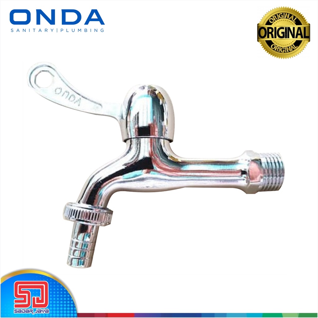 ONDA CLS 02 Kran Tembok Keran Taman Garden Tap 1/2&quot; 3/4&quot;