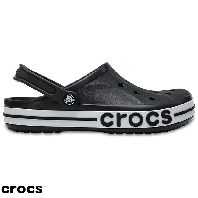 Sandal Crocs Baya Clog / Sandal Perawat / Sandal Unisex / Sandal Laki laki dan Perempuan / Sandal Tahan Air - Black - -205089-066