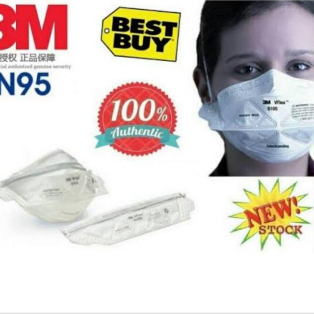 Masker Kesehatan 3m N95 type 9105