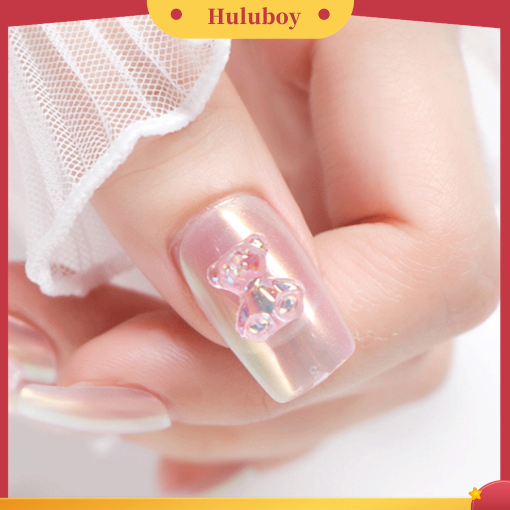 Huluboy Huluboy♡ 50 Pcs Berlian Imitasi 3D Multifungsi Bahan Resin Untuk Dekorasi Nail Art