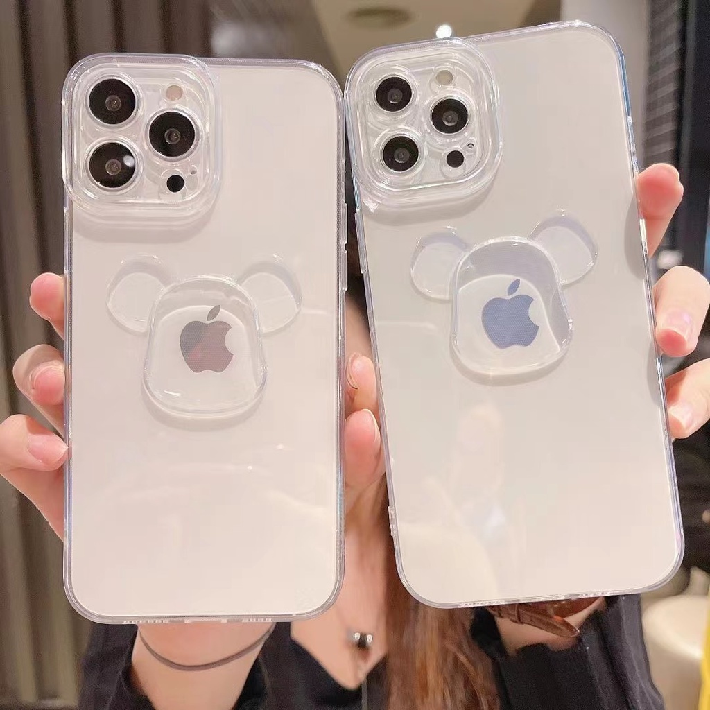 Case Transparan Anti Jatuh Untuk iPhone 13 Pro MAX 11 Pro MAX 12 X XS MAX XR 8 7 Plus