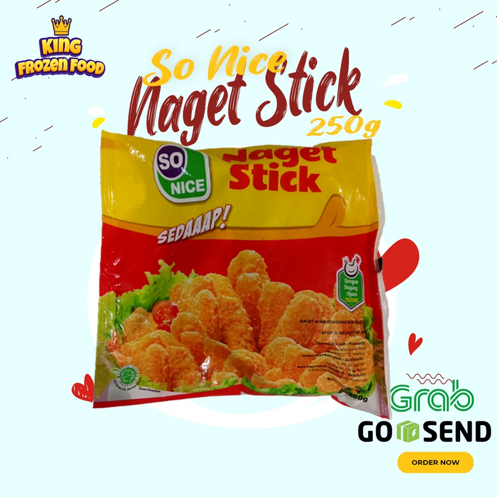 So Nice Naget Ayam Stick Sedaap 250g