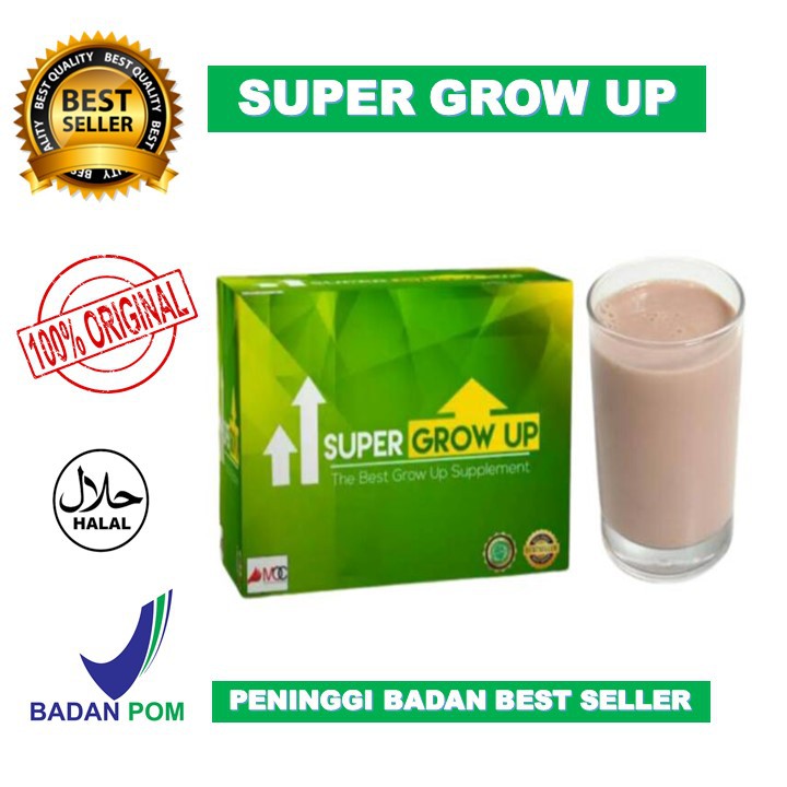 

SUPER GROW UP SUSU PENINGGI BADAN ORIGINAL BEST SELLER