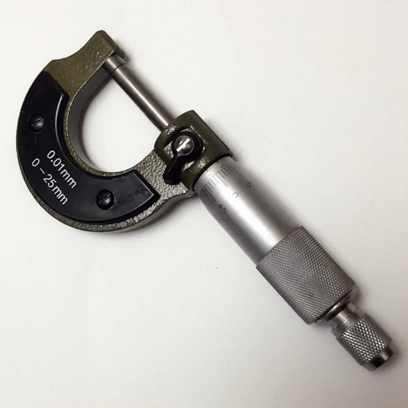 Bayar Ditempat Mitutoyo Micrometer 0-25mm 0.01mm - QST008