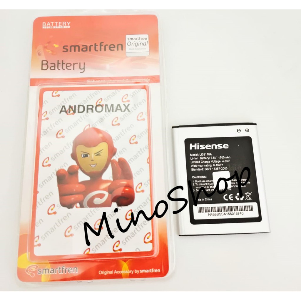 BATERAI ANDROMAX QI - E2 PLUS -U2 LI38190 ORIGINAL HISENSE