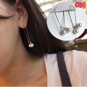 Anting Korea Import Simple Pearl Panjang