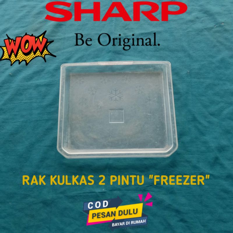 RAK TATAKAN KULKAS SHARP 2 PINTU FREEZER