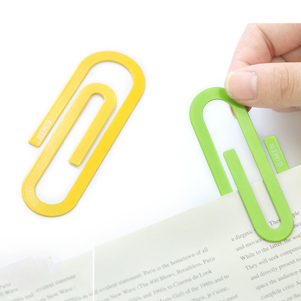 Klip Kertas Agustina Portable Lucu Paper Clip Alat Tulis Besar Clip Bookmark