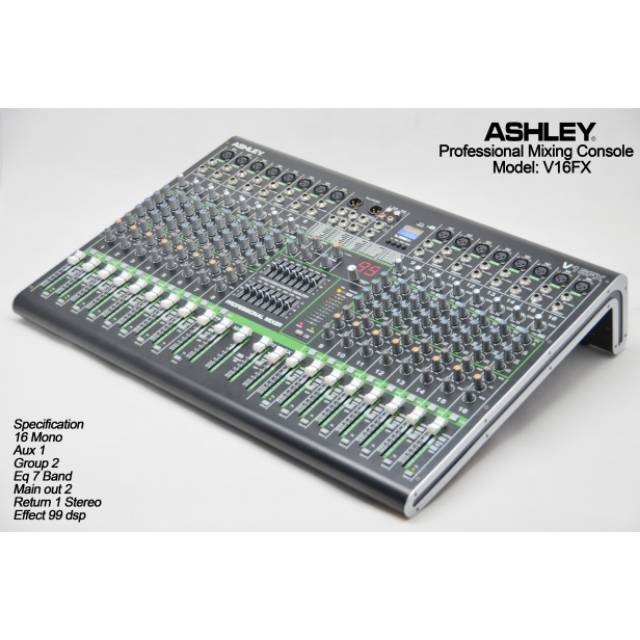 Mixer Ashley V16FX ( 16 Channel ) ( ORIGINAL )