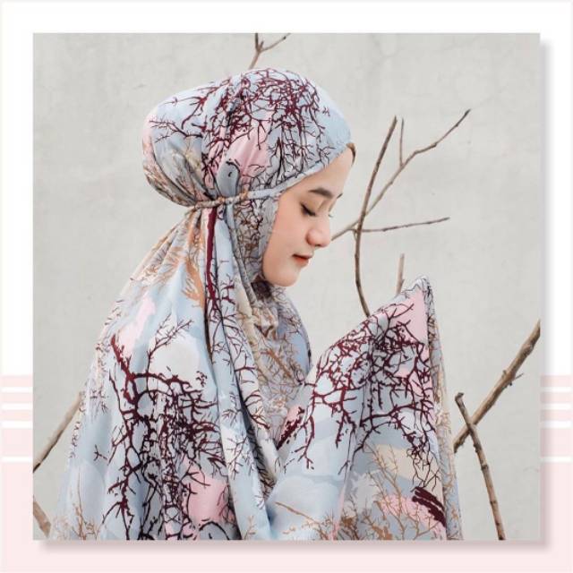 Mukena tasbiya winter artwork