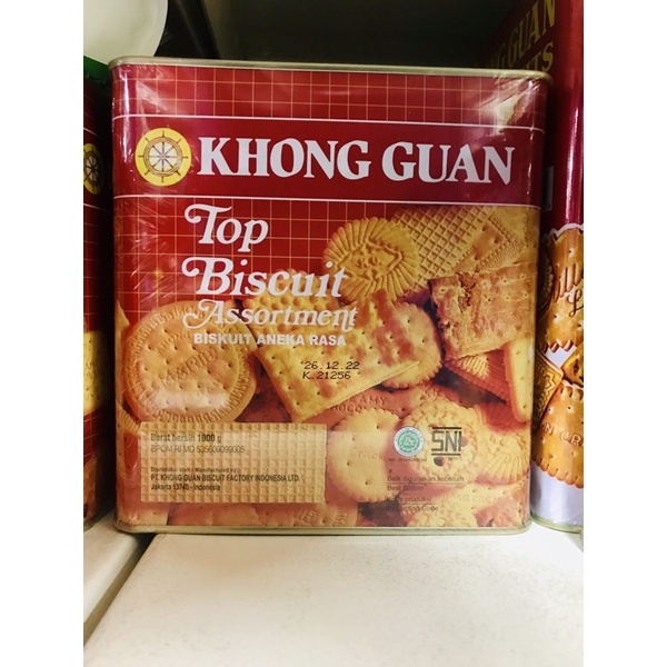 

Biskuit Khong Guan Top Medium Assortment 1000Gr