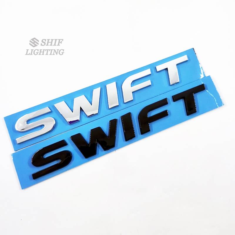 1pc Stiker Emblem Logo Swift Pengganti Bahan Abs Untuk Suzuki