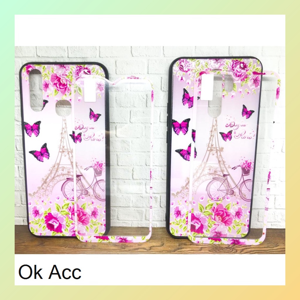 BARU CASE BONUS TG Kaca karakter Oppo A1k,Realme C2,A31 5,A33,A53,A37 Neo 9,A3s,C1,A52 A72 A92,V5,A5s,A7,A12,A11k,2 Pro,U1,U2,5i 5s C3,7i,C17,C12,C15,Samsung J2 Prime,Vivo Y11 Y12 Y15 Y17 Y20 Y20s Y12s Y30 Y50 Y91 Y91C,Xiaomi Redmi 5A,8A,9,9C HCTG 10/17