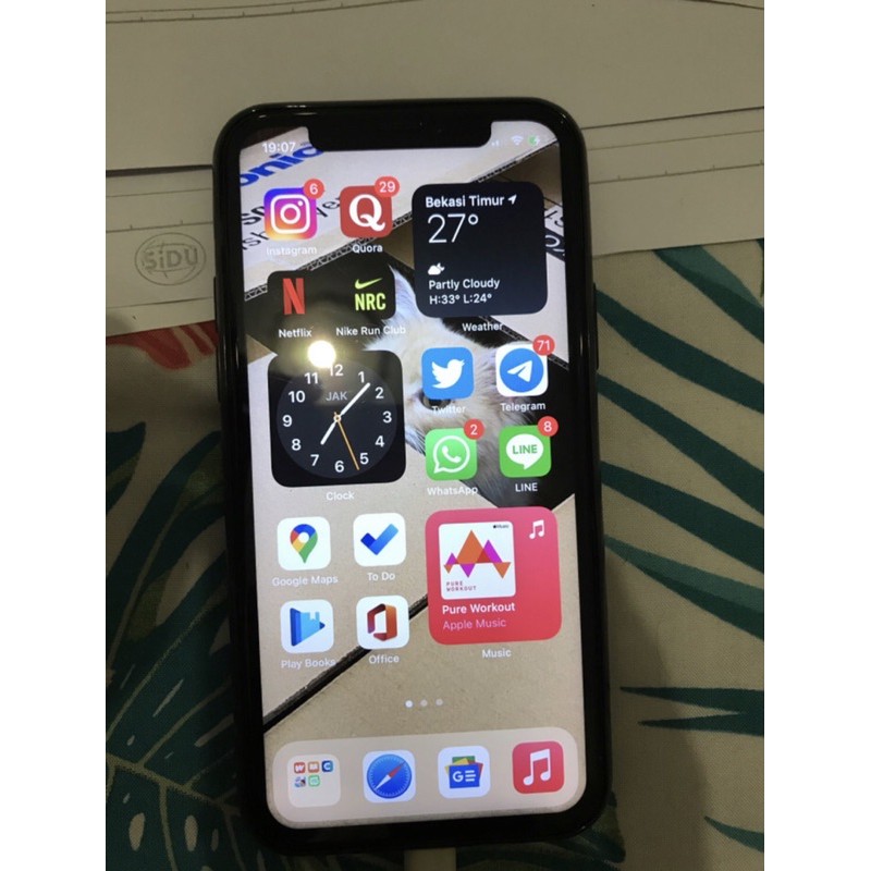 LCD IPHONE X MINUS TOUCHSCREEN ERROR